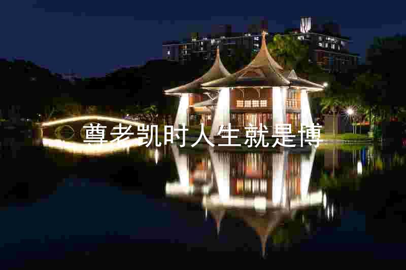 尊老凯时人生就是博
